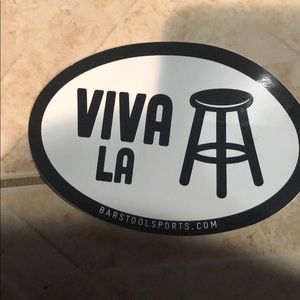 Viva la stool sticker
